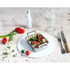 Cristel mini braadslede 12 x 10 cm rvs