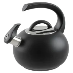 Cristel Neptune fluitketel 1,9 liter rvs zwart