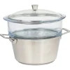 Cristel 1826 stoomset ø 20 cm rvs 3-delig