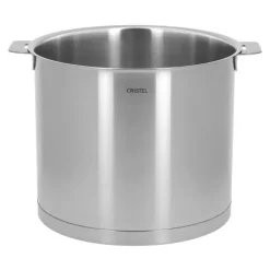 Cristel Strate Removable soeppan met Strate glasdeksel ø 20 cm rvs