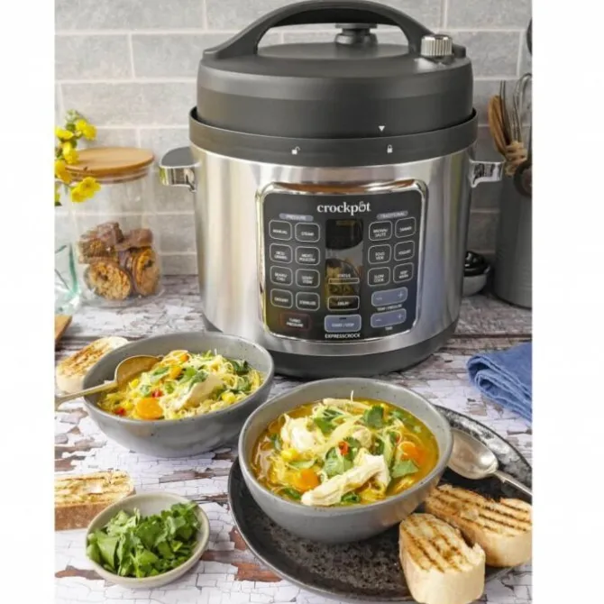 Crock-Pot Turbo Express slowcooker / elektrische snelkookpan 5,6 L