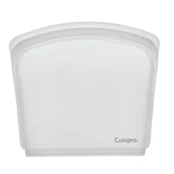 Cuisipro herbruikbare zak 18,5 x 13 cm silicone transparant