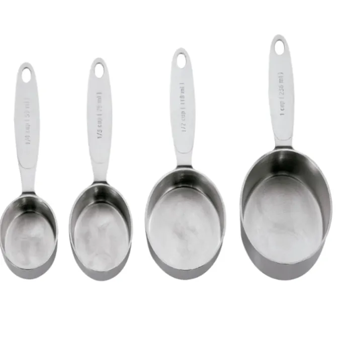 Cuisipro maatlepelset rvs 4-delig