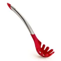 Cuisipro spaghettilepel 31 cm silicone rood