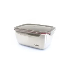 Cuitisan foodcontainer rechthoekig 3600 ml rvs