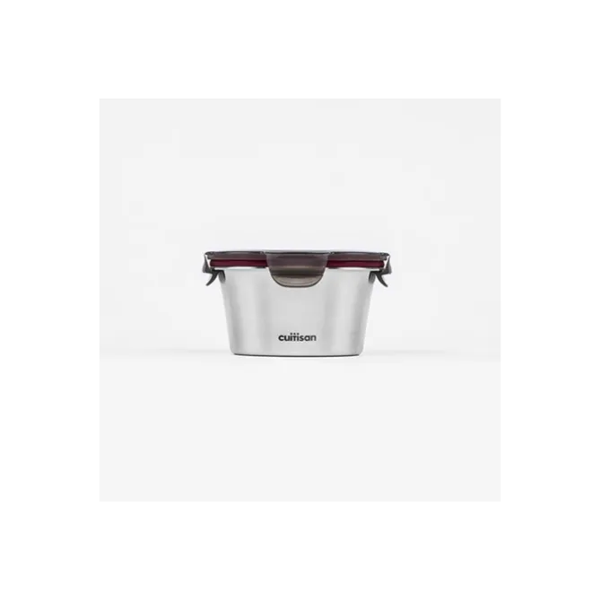 Cuitisan foodcontainer rond 920 ml rvs