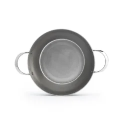 De Buyer B-Element diepe pan met 2 grepen ø 24 cm plaatstaal