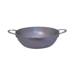 De Buyer B-Element diepe pan met 2 grepen ø 32 cm plaatstaal