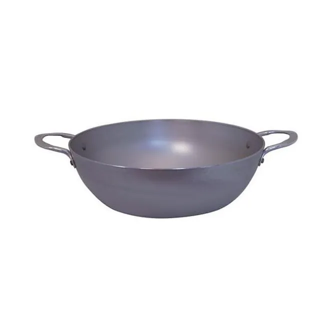 De Buyer B-Element diepe pan met 2 grepen ø 32 cm plaatstaal