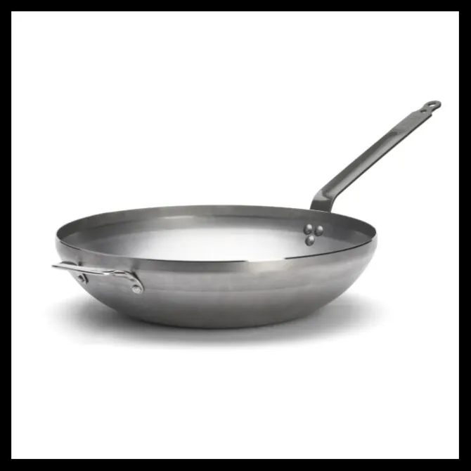 De Buyer B-Element wok ø 40 cm plaatstaal