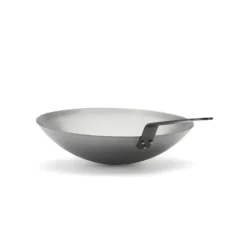 De Buyer Carbon Plus wok ø 35,5 cm plaatstaal