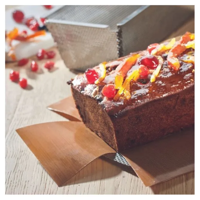De Buyer geperforeerde cakevorm 26 cm rvs