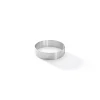 De Buyer geperforeerde taartring ø 7,5 cm 2 cm hoog rvs