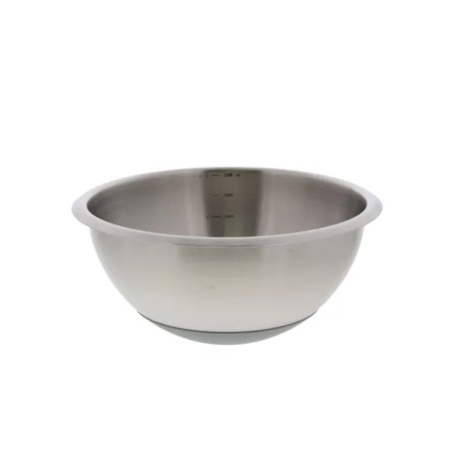 De Buyer Hemisphere beslagkom anti-slip ø 20 cm 2,1 L rvs