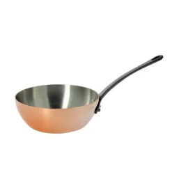 De Buyer Prima Matera Induction conische sauspan ø 20 cm koper met gietijzeren greep