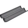 De Buyer stokbroodbakplaat 37 x 16,2 cm staal grijs
