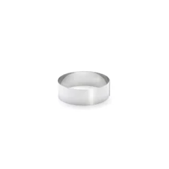 De Buyer taartring rond ø 14 cm h 4,5 cm rvs
