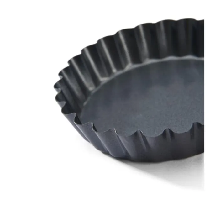 De Buyer tartelettevorm ø 10 cm staal