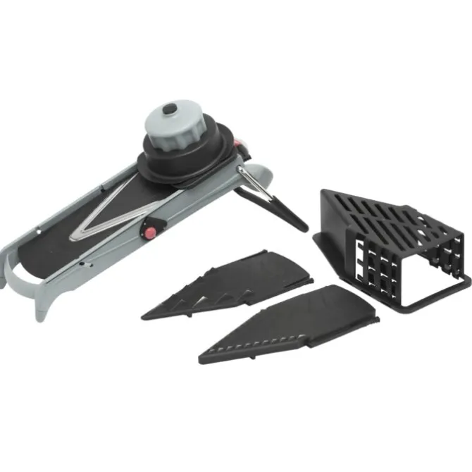 De Buyer Viper mandoline rvs zwart 6-delig