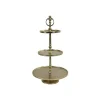 Deco Faya etagère Large h 49 cm goudkleurig