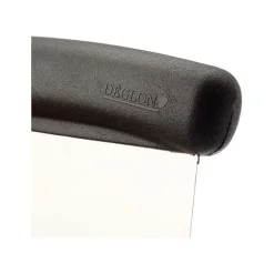 Deglon deegschraper ronde onderkant 11 x 8 cm rvs