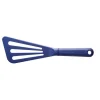 Deglon keerspatel met sleuven 28 cm silicone blauw