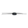 Deglon keukenpincet recht 22 cm rvs