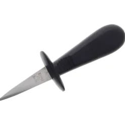 Deglon oestermes 16 cm rvs zwart