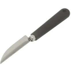 Deglon v-vorm decoratiemes 19 cm rvs zwart