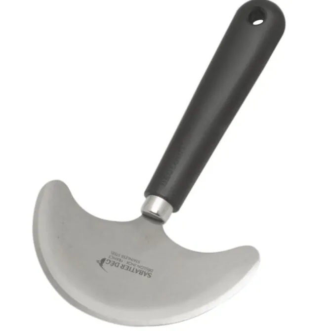 Deglon wiegemes 16 cm rvs zwart