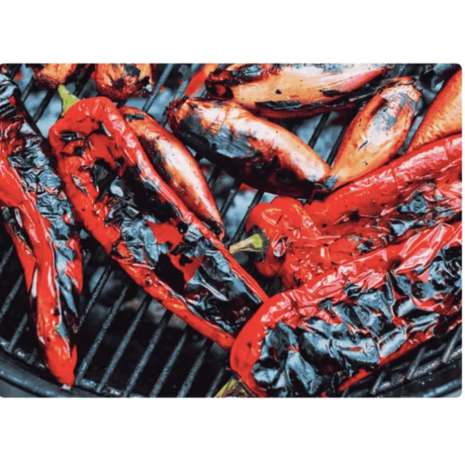 De groene barbecue