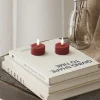 Deluxe Homeart Bordeaux Led theelichtje ø 4.1 x 4.5 cm 2