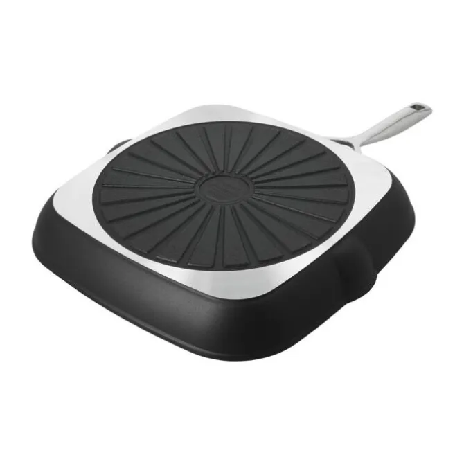 Demeyere Alu Pro 5 Ceraforce keramische grillpan 28 x 28 cm