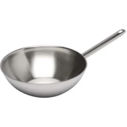 Demeyere Apollo wok met steel ø 26 cm rvs glans
