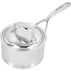 Demeyere Atlantis 7 steelpan met deksel ø 14 cm rvs