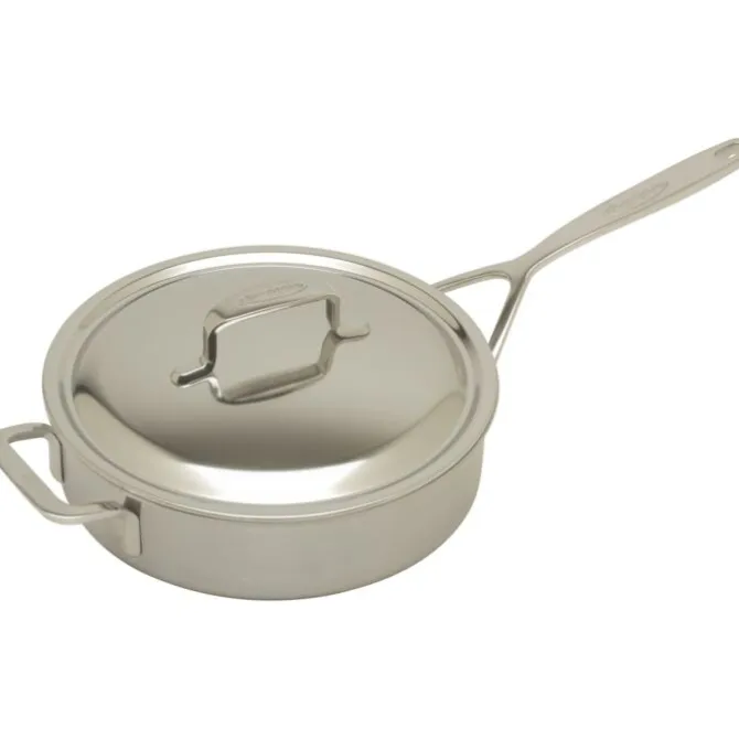 Demeyere Intense lage sauteuse met deksel ø 24 cm rvs