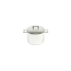 Demeyere John Pawson soeppan met deksel 5 liter rvs