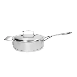 Demeyere Silver sauteerpan met deksel ø 24 cm rvs