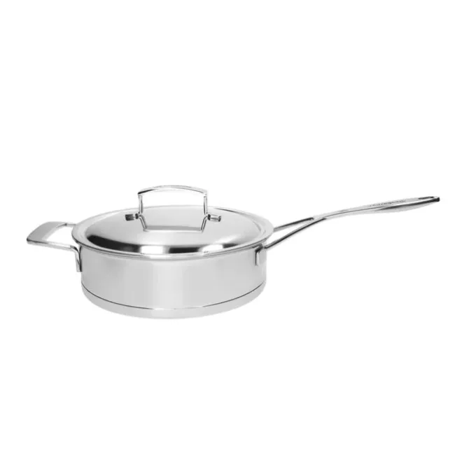 Demeyere Silver sauteerpan met deksel ø 24 cm rvs