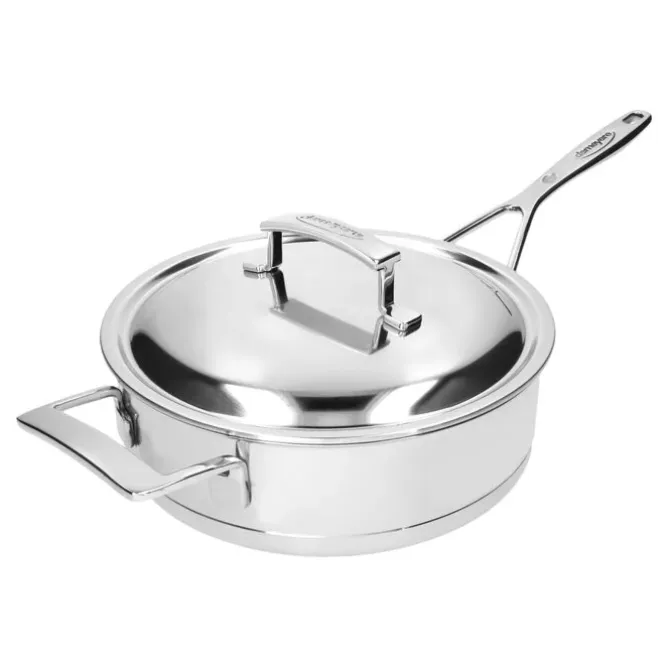 Demeyere Silver sauteerpan met deksel ø 24 cm rvs