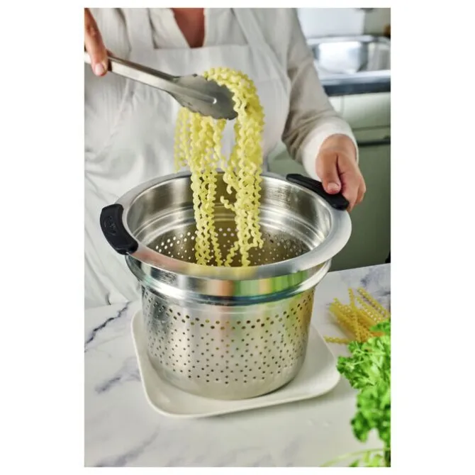 Demeyere Specialties 5 pasta-inzet ø 24 cm + siliconen grepen