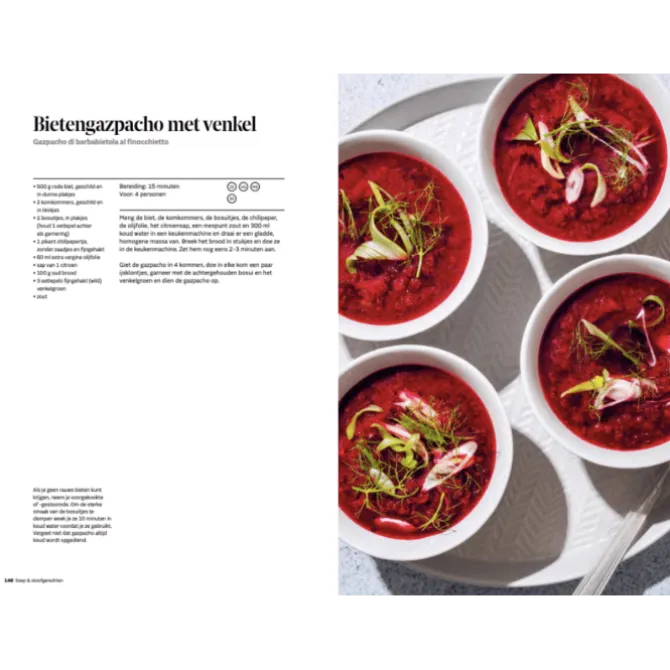 De vegetarische Zilveren Lepel