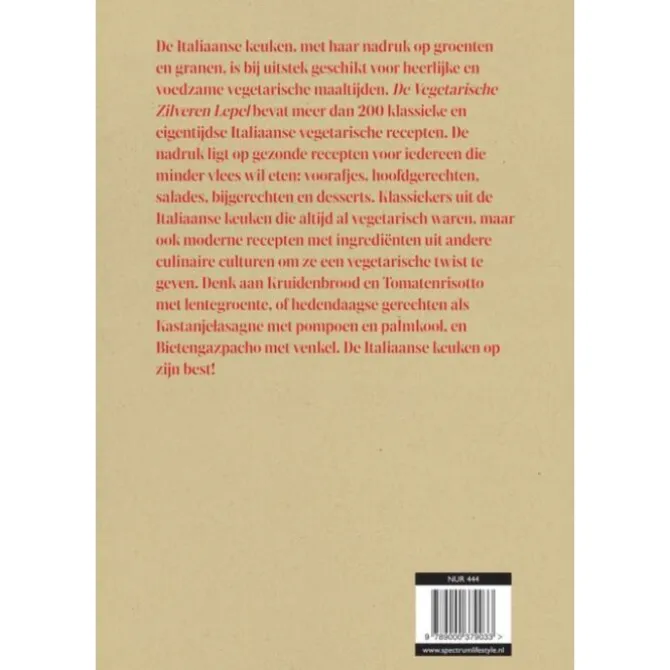 De vegetarische Zilveren Lepel