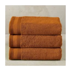 De Witte Lietaer Excellence handdoek 60 x 40 cm katoen caramel