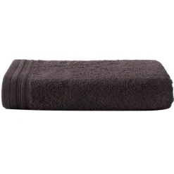 De Witte Lietaer Excellence handdoek 60 x 40 cm katoen black