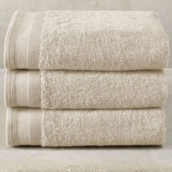 De Witte Lietaer Excellence handdoek 60 x 40 cm katoen sand