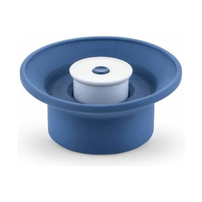 Dopper sport cap ø 5,5 cm kunststof blauw