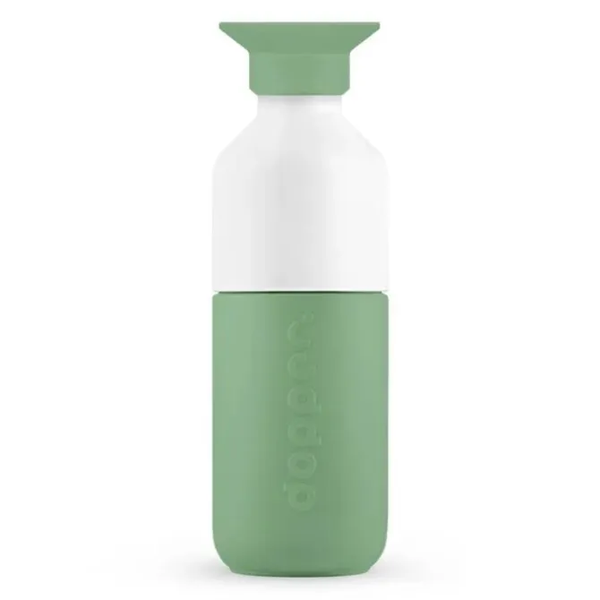 Dopper Steel waterfles 350 ml rvs Fresh Green