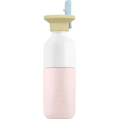 Dopper Steel x Flipstraw 350 ml Soft Pink / Sunny Sorbet
