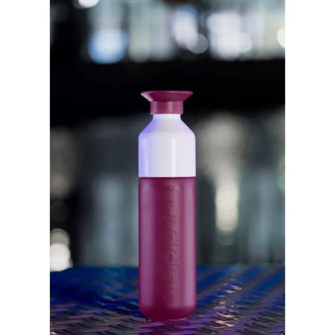 Dopper waterfles 450 ml kunststof Funky Fuchsia